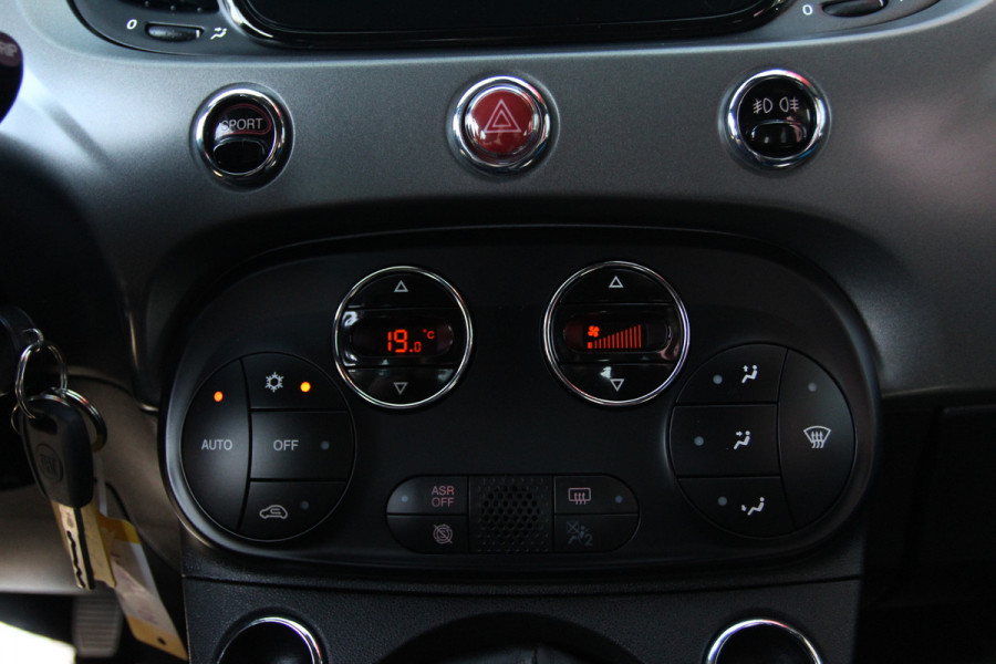 Fiat 500C TwinAir Turbo Sport 105 PK! Cabrio | Navi | Climate Control | CarPlay/Android Auto | Cruise controle