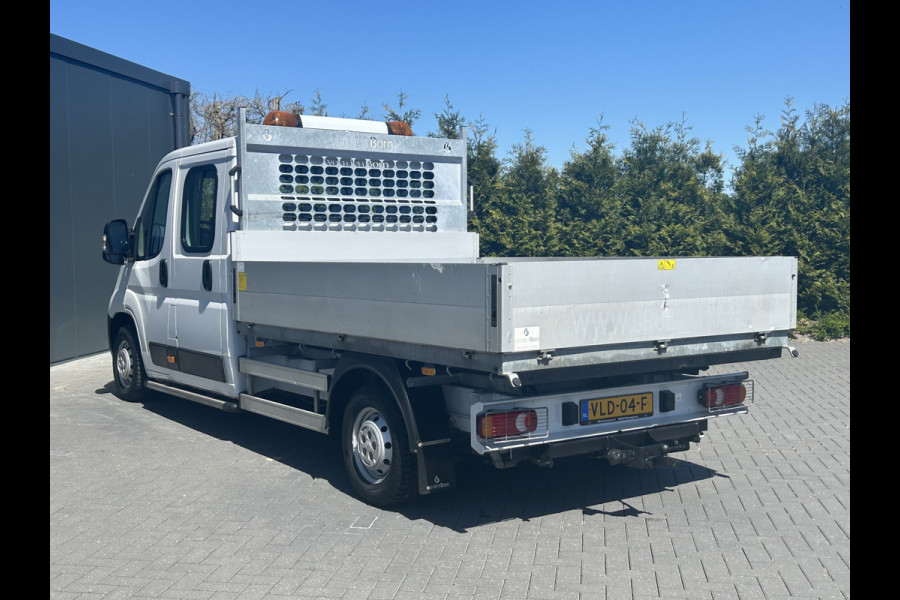 Citroën Jumper 2.2 BlueHDi 141 PK EURO 6 / L4 MAXI /KIPPER / 7 PERS / DUBBELE CABINE / PICK UP / 2.5 TONS TREKHAAK / LED