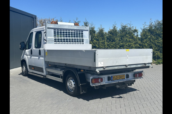 Citroën Jumper 2.2 BlueHDi 141 PK EURO 6 / L4 MAXI /KIPPER / 7 PERS / DUBBELE CABINE / PICK UP / 2.5 TONS TREKHAAK / LED