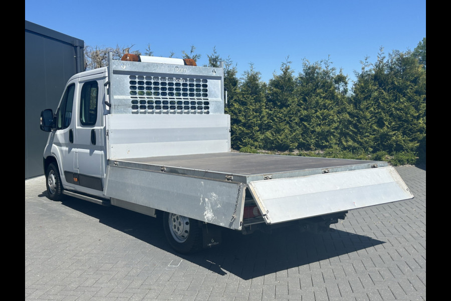 Citroën Jumper 2.2 BlueHDi 141 PK EURO 6 / L4 MAXI /KIPPER / 7 PERS / DUBBELE CABINE / PICK UP / 2.5 TONS TREKHAAK / LED