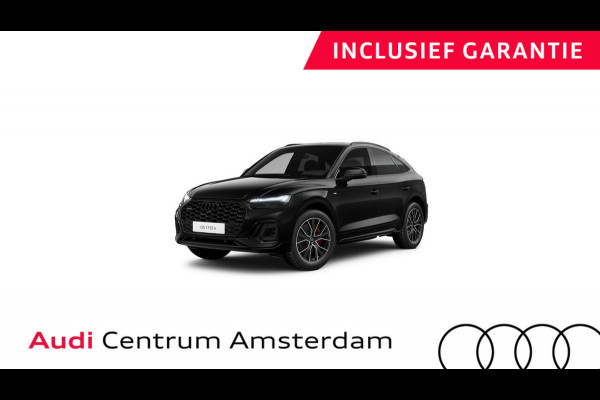 Audi Q5 Sportback 55 TFSI e S edition Competition quattro 367 pk S-tronic | Verlengde garantie | Navigatie | Panoramadak | Trekhaak (wegklapbaar) | Parkeersensoren (Park assist) | Rondomzicht camera | Bang & Olufsen | Stoelverwarming |