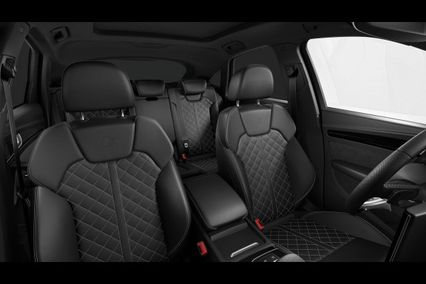 Audi Q5 Sportback 55 TFSI e S edition Competition quattro 367 pk S-tronic | Verlengde garantie | Navigatie | Panoramadak | Trekhaak (wegklapbaar) | Parkeersensoren (Park assist) | Rondomzicht camera | Bang & Olufsen | Stoelverwarming |