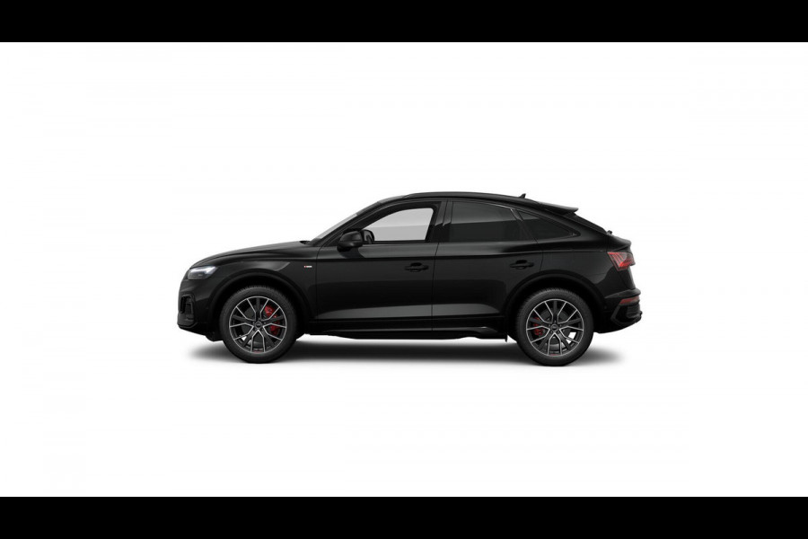 Audi Q5 Sportback 55 TFSI e S edition Competition quattro 367 pk S-tronic | Verlengde garantie | Navigatie | Panoramadak | Trekhaak (wegklapbaar) | Parkeersensoren (Park assist) | Rondomzicht camera | Bang & Olufsen | Stoelverwarming |