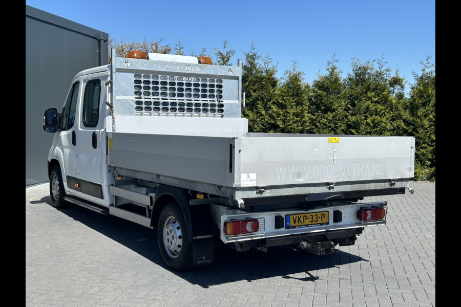 Citroën Jumper 2.2 BlueHDi 141 PK EURO 6 / L4 MAXI / KIPPER / 7 PERS / DUBBELE CABINE / PICK UP / 2.5 TONS TREKHAAK / LED