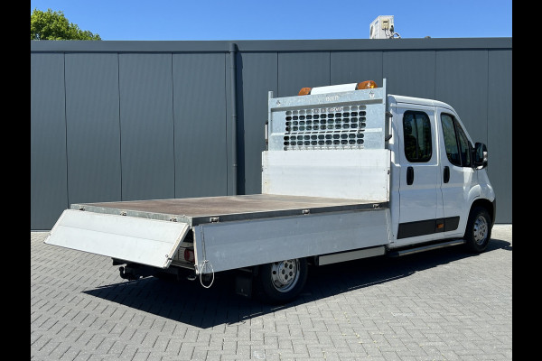Citroën Jumper 2.2 BlueHDi 141 PK EURO 6 / L4 MAXI / KIPPER / 7 PERS / DUBBELE CABINE / PICK UP / 2.5 TONS TREKHAAK / LED