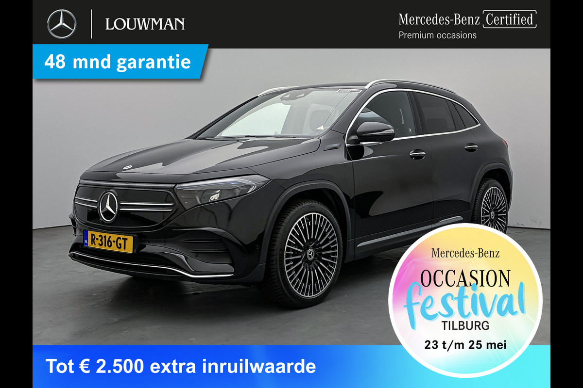 Mercedes-Benz EQA 250 Business Solution AMG 67 kWh | Multi spaaks lichtmetalen velgen 20 inch. | MBUX wide screen | Navigatie | parking support met camera achter | Inclusief 48 maanden MB Certified garantie voor Europa. Mercedes-Benz EQA 250 Business Solution AMG 67 kWh | Multi spaaks lichtmetalen velgen 20 inch. | MBUX wide screen | Navigatie | parking support met camera achter | Inclusief 48 maanden MB Certified garantie voor Europa.