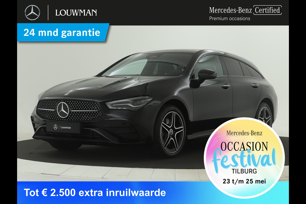 Mercedes-Benz CLA-Klasse Shooting Brake 250 e Star Edition | Trekhaak | Nightpakket | USB pakket plus | KEYLESS GO-comfortpakket | Verwarmde stoelen vooraan | Antidiefstalpakket GUARD 360° Plus | EASY PACK achterklep | Sfeerverlichting | Mercedes-Benz CLA-Klasse Shooting Brake 250 e Star Edition | Trekhaak | Nightpakket | USB pakket plus | KEYLESS GO-comfortpakket | Verwarmde stoelen vooraan | Antidiefstalpakket GUARD 360° Plus | EASY PACK achterklep | Sfeerverlichting |