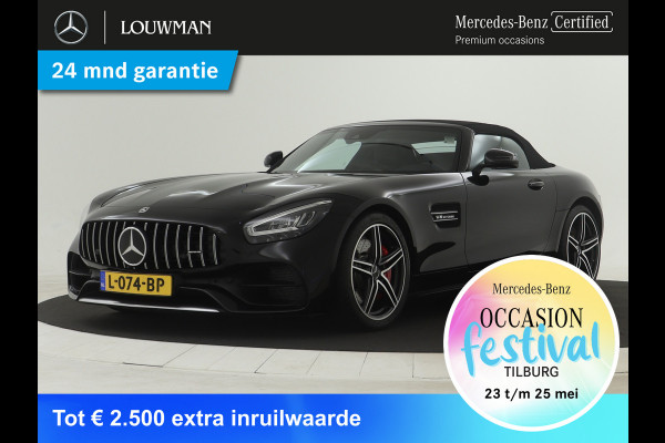 Mercedes-Benz AMG GT Roadster 4.0 Premium | V8 | 476 pk | Airscarf |  Alarm | Distronic |  Brandstoftank met groter volume 75 liter| Inclusief 24 maanden MB Certified garantie voor Europa.