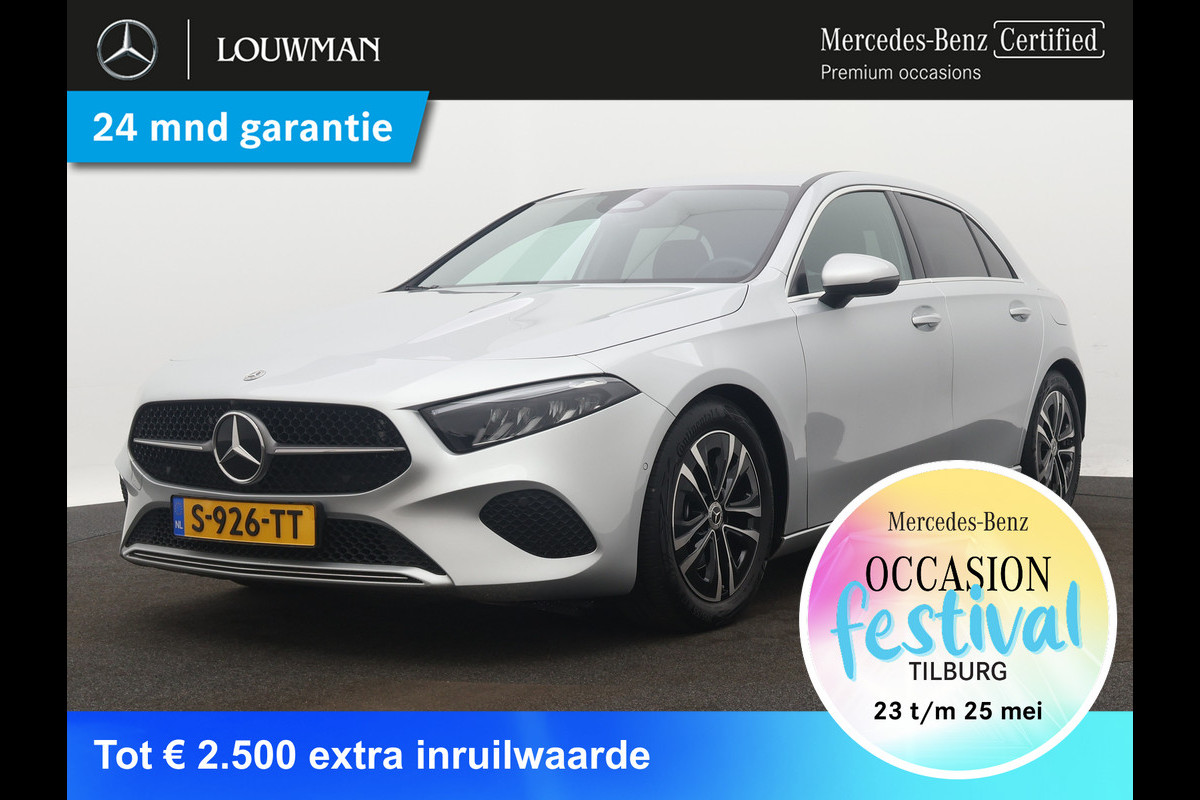 Mercedes-Benz A-Klasse 180 Business Line | Achteruitrijcamera | Navigatie | Lederen bekleding | Dodehoek Ass. | Stoelverwarming | Inclusief 24 maanden MB Certified garantie voor Europa. Mercedes-Benz A-Klasse 180 Business Line | Achteruitrijcamera | Navigatie | Lederen bekleding | Dodehoek Ass. | Stoelverwarming | Inclusief 24 maanden MB Certified garantie voor Europa.