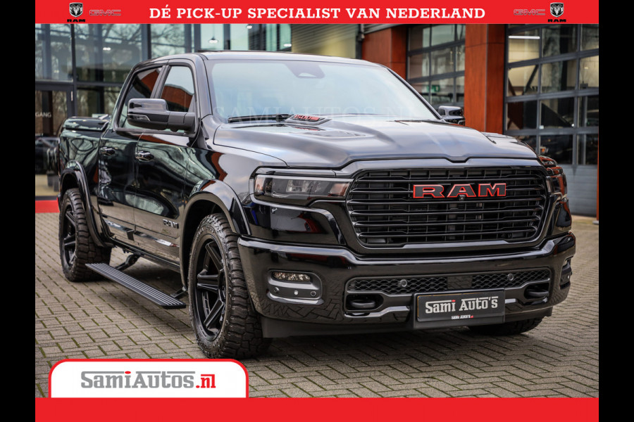 Dodge Ram 1500 Night Premium | Full Option | De Meest Luxe Pick-Up in zijn Klasse | 14.4 Inch Display | Luchtvering | 420PK 636 Nm | Comfortabele Dubbele Cabine met Royale 5 Zitplaatsen | BPM vrij | Nu Leverbaar uit Voorraad | Voorraad Nr 2233 - 7672