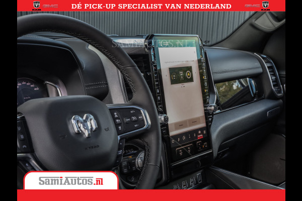 Dodge Ram 1500 Night Premium | Full Option | De Meest Luxe Pick-Up in zijn Klasse | 14.4 Inch Display | Luchtvering | 420PK 636 Nm | Comfortabele Dubbele Cabine met Royale 5 Zitplaatsen | BPM vrij | Nu Leverbaar uit Voorraad | Voorraad Nr 2233 - 7672