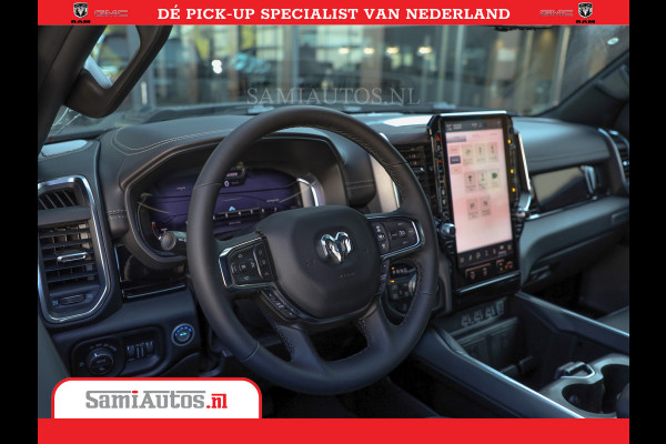 Dodge Ram 1500 Night Premium | Full Option | De Meest Luxe Pick-Up in zijn Klasse | 14.4 Inch Display | Luchtvering | 420PK 636 Nm | Comfortabele Dubbele Cabine met Royale 5 Zitplaatsen | BPM vrij | Nu Leverbaar uit Voorraad | Voorraad Nr 2233 - 7672