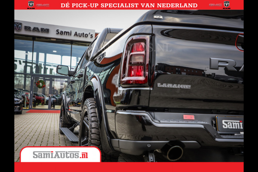 Dodge Ram 1500 Night Premium | Full Option | De Meest Luxe Pick-Up in zijn Klasse | 14.4 Inch Display | Luchtvering | 420PK 636 Nm | Comfortabele Dubbele Cabine met Royale 5 Zitplaatsen | BPM vrij | Nu Leverbaar uit Voorraad | Voorraad Nr 2233 - 7672