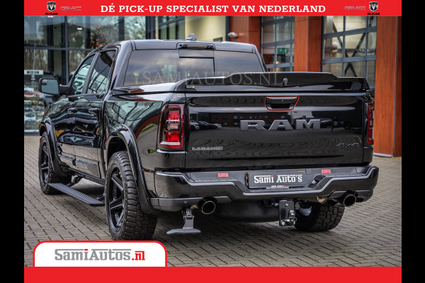 Dodge Ram 1500 Night Premium | Full Option | De Meest Luxe Pick-Up in zijn Klasse | 14.4 Inch Display | Luchtvering | 420PK 636 Nm | Comfortabele Dubbele Cabine met Royale 5 Zitplaatsen | BPM vrij | Nu Leverbaar uit Voorraad | Voorraad Nr 2233 - 7672