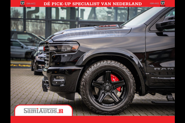 Dodge Ram 1500 Night Premium | Full Option | De Meest Luxe Pick-Up in zijn Klasse | 14.4 Inch Display | Luchtvering | 420PK 636 Nm | Comfortabele Dubbele Cabine met Royale 5 Zitplaatsen | BPM vrij | Nu Leverbaar uit Voorraad | Voorraad Nr 2233 - 7672