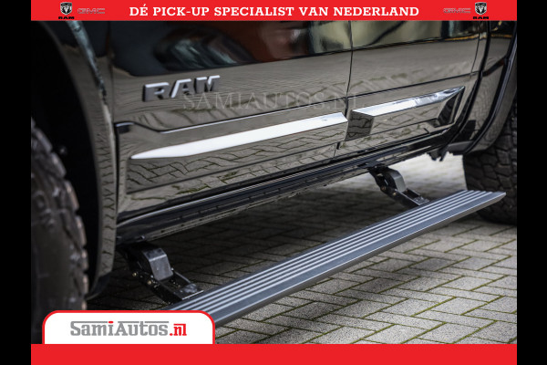 Dodge Ram 1500 Night Premium | Full Option | De Meest Luxe Pick-Up in zijn Klasse | 14.4 Inch Display | Luchtvering | 420PK 636 Nm | Comfortabele Dubbele Cabine met Royale 5 Zitplaatsen | BPM vrij | Nu Leverbaar uit Voorraad | Voorraad Nr 2233 - 7672