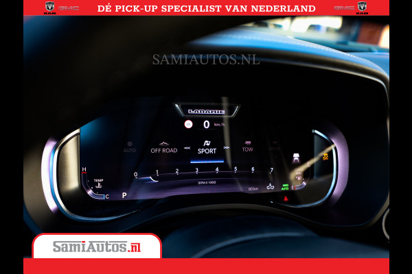 Dodge Ram 1500 Night Premium | Full Option | De Meest Luxe Pick-Up in zijn Klasse | 14.4 Inch Display | Luchtvering | 420PK 636 Nm | Comfortabele Dubbele Cabine met Royale 5 Zitplaatsen | BPM vrij | Nu Leverbaar uit Voorraad | Voorraad Nr 2233 - 7672