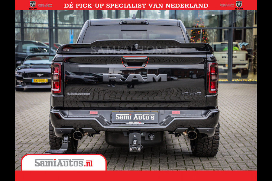 Dodge Ram 1500 Night Premium | Full Option | De Meest Luxe Pick-Up in zijn Klasse | 14.4 Inch Display | Luchtvering | 420PK 636 Nm | Comfortabele Dubbele Cabine met Royale 5 Zitplaatsen | BPM vrij | Nu Leverbaar uit Voorraad | Voorraad Nr 2233 - 7672