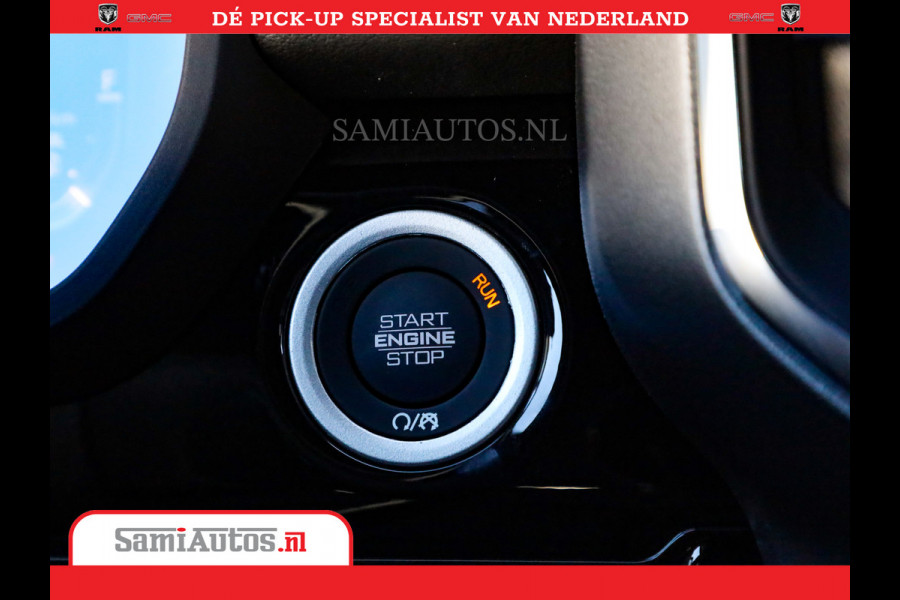 Dodge Ram 1500 Night Premium | Full Option | De Meest Luxe Pick-Up in zijn Klasse | 14.4 Inch Display | Luchtvering | 420PK 636 Nm | Comfortabele Dubbele Cabine met Royale 5 Zitplaatsen | BPM vrij | Nu Leverbaar uit Voorraad | Voorraad Nr 2233 - 7672