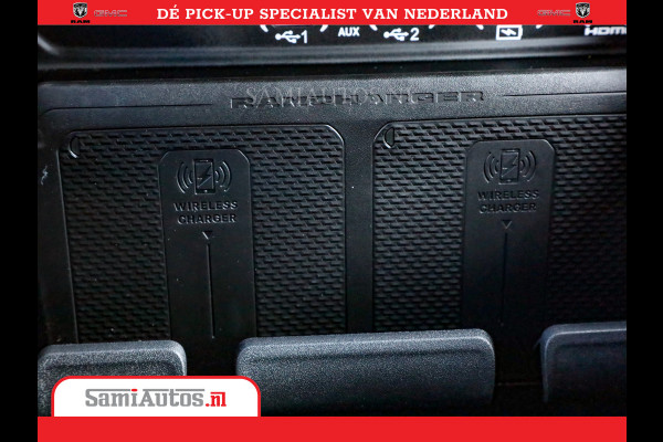 Dodge Ram 1500 Night Premium | Full Option | De Meest Luxe Pick-Up in zijn Klasse | 14.4 Inch Display | Luchtvering | 420PK 636 Nm | Comfortabele Dubbele Cabine met Royale 5 Zitplaatsen | BPM vrij | Nu Leverbaar uit Voorraad | Voorraad Nr 2233 - 7672