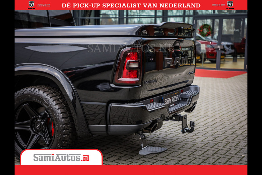 Dodge Ram 1500 Night Premium | Full Option | De Meest Luxe Pick-Up in zijn Klasse | 14.4 Inch Display | Luchtvering | 420PK 636 Nm | Comfortabele Dubbele Cabine met Royale 5 Zitplaatsen | BPM vrij | Nu Leverbaar uit Voorraad | Voorraad Nr 2233 - 7672