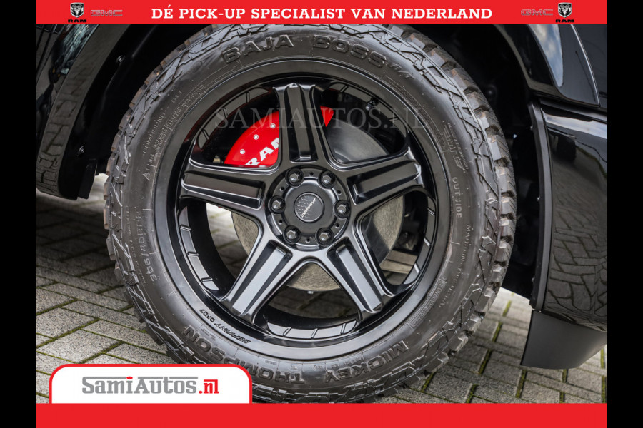 Dodge Ram 1500 Night Premium | Full Option | De Meest Luxe Pick-Up in zijn Klasse | 14.4 Inch Display | Luchtvering | 420PK 636 Nm | Comfortabele Dubbele Cabine met Royale 5 Zitplaatsen | BPM vrij | Nu Leverbaar uit Voorraad | Voorraad Nr 2233 - 7672