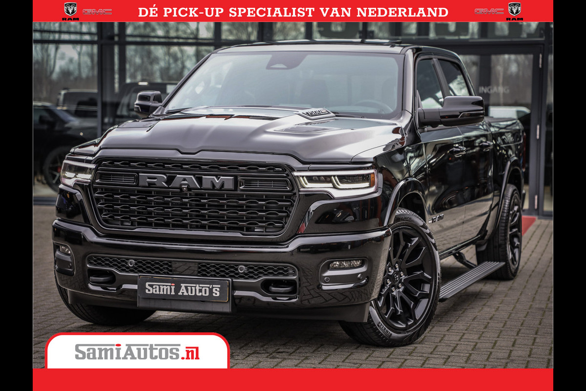 Dodge Ram 1500 LIMITED H.O | 540 PK | Z.G.A.N | DEZE RAM BESCHIKT OVER ALLE BESCHIKBARE OPTIES | Comfortabele Dubbele Cabine met Royale 5 Zitplaatsen | BPM vrij | Nu Leverbaar uit Voorraad | Voorraad Nr 2265 - V77JVF Dodge Ram 1500 LIMITED H.O | 540 PK | Z.G.A.N | DEZE RAM BESCHIKT OVER ALLE BESCHIKBARE OPTIES | Comfortabele Dubbele Cabine met Royale 5 Zitplaatsen | BPM vrij | Nu Leverbaar uit Voorraad | Voorraad Nr 2265 - V77JVF