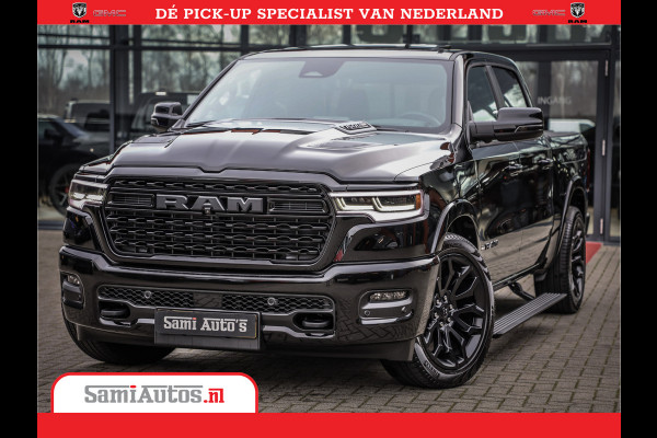 Dodge Ram 1500 LIMITED H.O | 540 PK | Z.G.A.N | DEZE RAM BESCHIKT OVER ALLE BESCHIKBARE OPTIES | Comfortabele Dubbele Cabine met Royale 5 Zitplaatsen | BPM vrij | Nu Leverbaar uit Voorraad | Voorraad Nr 2265 - V77JVF