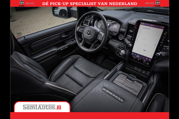 Dodge Ram 1500 Limited Demo Night High Output 540HP 706Nm | Massage + Full Option | De Meest Luxe en Volle Pick-Up in zijn Klasse | Comfortabele Dubbele Cabine met Royale 5 Zitplaatsen | BPM vrij | Nu Leverbaar uit Voorraad | Voorraad Nr 2263 - V76JVF