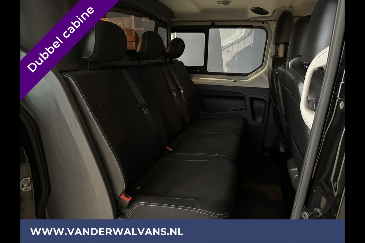 Renault Trafic 1.6 dCi L2H1 Dubbele cabine Euro6 Airco | 6-Zits | Navigatie | Cruisecontrol | Trekhaak Parkeersensoren Renault Trafic 1.6 dCi L2H1 Dubbele cabine Euro6 Airco | 6-Zits | Navigatie | Cruisecontrol | Trekhaak Parkeersensoren