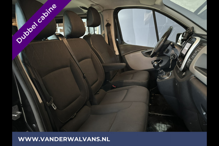 Renault Trafic 1.6 dCi L2H1 Dubbele cabine Euro6 Airco | 6-Zits | Navigatie | Cruisecontrol | Trekhaak Parkeersensoren