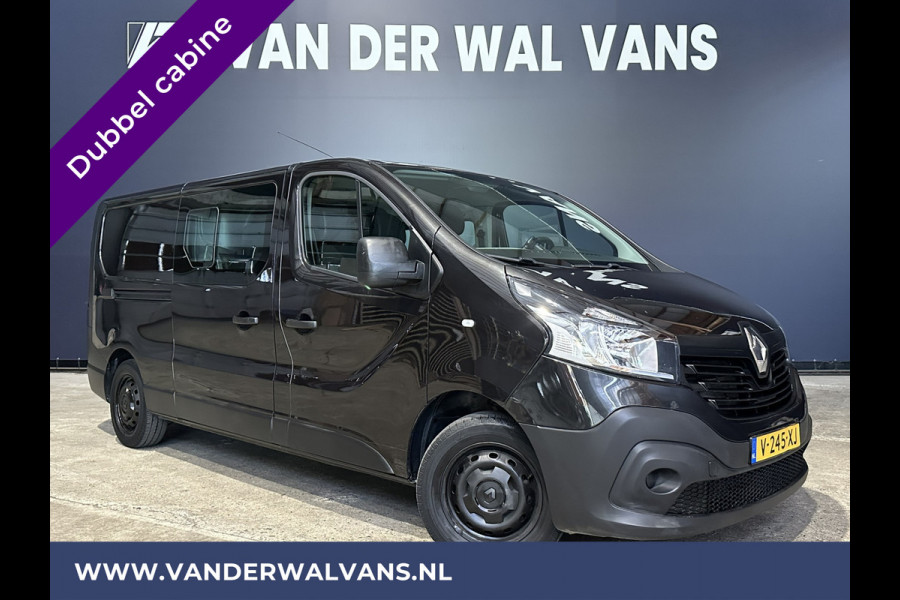 Renault Trafic 1.6 dCi L2H1 Dubbele cabine Euro6 Airco | 6-Zits | Navigatie | Cruisecontrol | Trekhaak Parkeersensoren