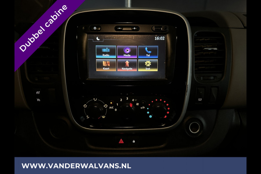 Renault Trafic 1.6 dCi L2H1 Dubbele cabine Euro6 Airco | 6-Zits | Navigatie | Cruisecontrol | Trekhaak Parkeersensoren