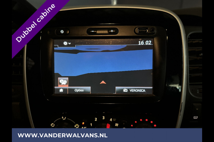 Renault Trafic 1.6 dCi L2H1 Dubbele cabine Euro6 Airco | 6-Zits | Navigatie | Cruisecontrol | Trekhaak Parkeersensoren