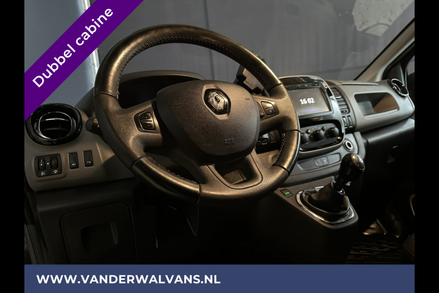 Renault Trafic 1.6 dCi L2H1 Dubbele cabine Euro6 Airco | 6-Zits | Navigatie | Cruisecontrol | Trekhaak Parkeersensoren