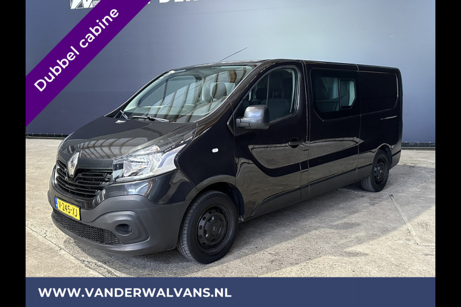 Renault Trafic 1.6 dCi L2H1 Dubbele cabine Euro6 Airco | 6-Zits | Navigatie | Cruisecontrol | Trekhaak Parkeersensoren