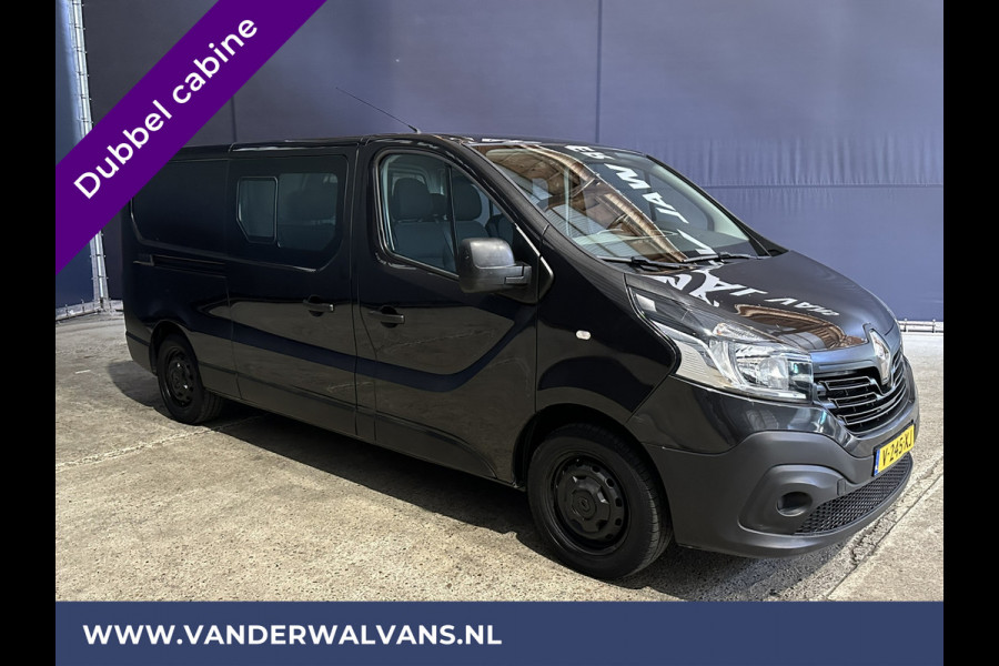 Renault Trafic 1.6 dCi L2H1 Dubbele cabine Euro6 Airco | 6-Zits | Navigatie | Cruisecontrol | Trekhaak Parkeersensoren