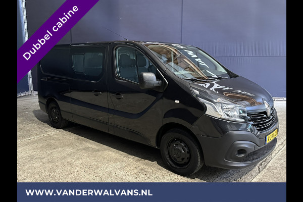 Renault Trafic 1.6 dCi L2H1 Dubbele cabine Euro6 Airco | 6-Zits | Navigatie | Cruisecontrol | Trekhaak Parkeersensoren