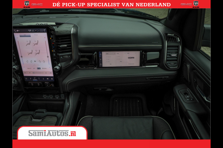 Dodge Ram 1500 LIMITED H.O | 540 PK | Z.G.A.N | DEZE RAM BESCHIKT OVER ALLE BESCHIKBARE OPTIES | Comfortabele Dubbele Cabine met Royale 5 Zitplaatsen | BPM vrij | Nu Leverbaar uit Voorraad | Voorraad Nr 2265 - V77JVF