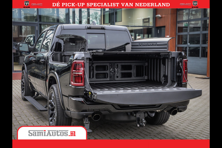 Dodge Ram 1500 LIMITED H.O | 540 PK | Z.G.A.N | DEZE RAM BESCHIKT OVER ALLE BESCHIKBARE OPTIES | Comfortabele Dubbele Cabine met Royale 5 Zitplaatsen | BPM vrij | Nu Leverbaar uit Voorraad | Voorraad Nr 2265 - V77JVF