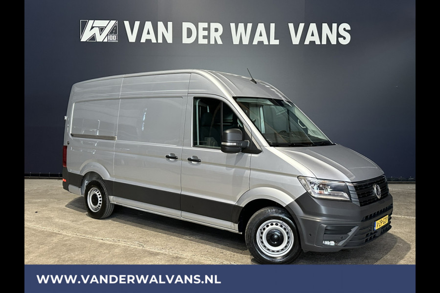 Volkswagen Crafter 2.0 TDI 140pk L3H3 L2H2 Euro6 Airco | Camera | Navigatie | LED | Stoelverwarming Apple Carplay, Android Auto, Chauffeursstoel, Parkeersensoren, 3000kg Trekvermogen