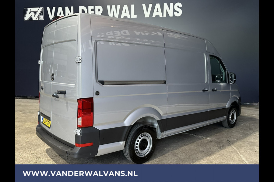Volkswagen Crafter 2.0 TDI 140pk L3H3 L2H2 Euro6 Airco | Camera | Navigatie | LED | Stoelverwarming Apple Carplay, Android Auto, Chauffeursstoel, Parkeersensoren, 3000kg Trekvermogen