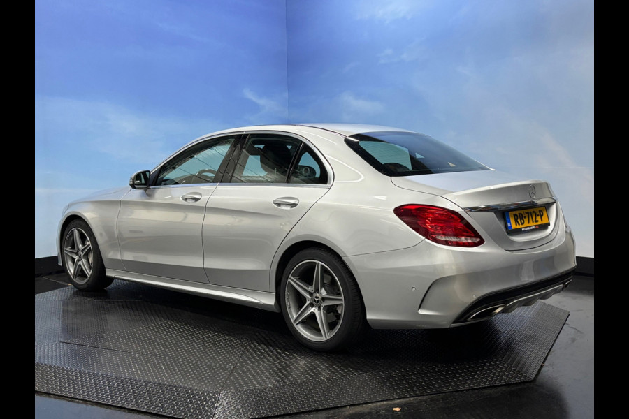 Mercedes-Benz C-Klasse 180 Business Solution AMG Automaat | Navi | Cruise |Camera| Leer | LED