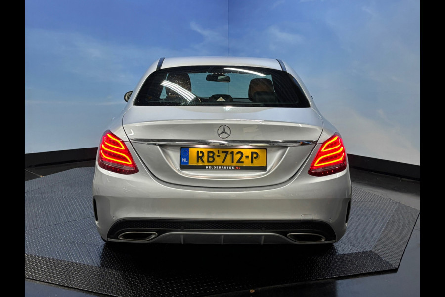 Mercedes-Benz C-Klasse 180 Business Solution AMG Automaat | Navi | Cruise |Camera| Leer | LED
