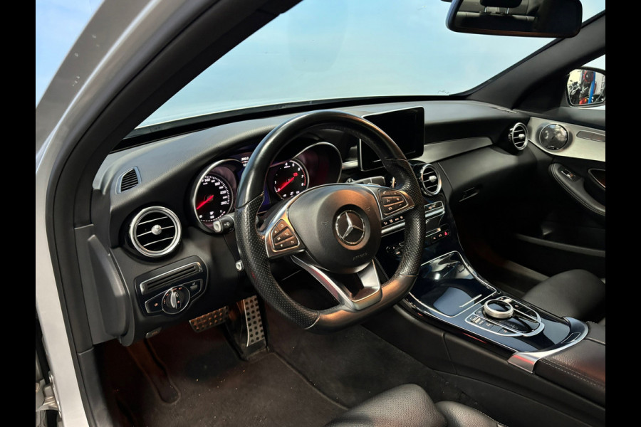 Mercedes-Benz C-Klasse 180 Business Solution AMG Automaat | Navi | Cruise |Camera| Leer | LED