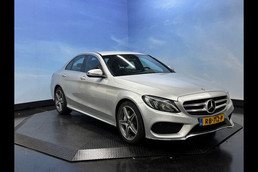 Mercedes-Benz C-Klasse 180 Business Solution AMG Automaat | Navi | Cruise |Camera| Leer | LED