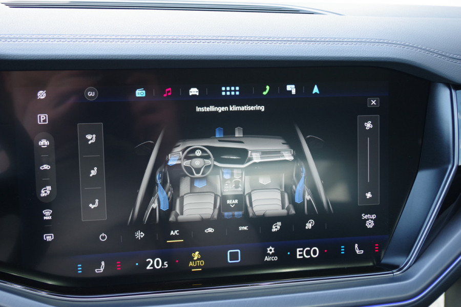 Volkswagen Touareg 3.0 TSi eHybrid 463 PK 4MOTION R PHEV, Trekhaak, Panoramadak, Massage, , Dynaudio, 360 Camera, Head-Up