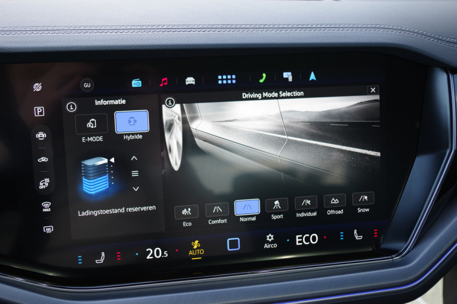 Volkswagen Touareg 3.0 TSi eHybrid 463 PK 4MOTION R PHEV, Trekhaak, Panoramadak, Massage, , Dynaudio, 360 Camera, Head-Up