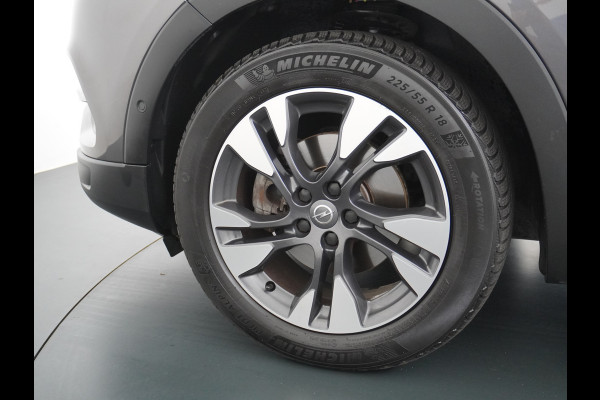 Opel Grandland X T131PK Autom. AGR-Comfort Stoelen Apple Carplay Android Auto Navi Ecc Elek.Achterklep Stuur/Stoelverwarming Cruise Control Pdc K Regen/Lichtsensor Dodehoeksensor Rijstrooksensor Verkeersbordlezer Winterpakket DAB+ Lmv 18" 1.2 Turbo 1e Eigenaar