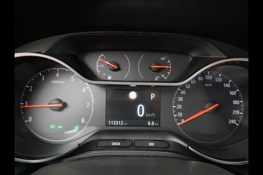 Opel Grandland X T131PK Autom. AGR-Comfort Stoelen Apple Carplay Android Auto Navi Ecc Elek.Achterklep Stuur/Stoelverwarming Cruise Control Pdc K Regen/Lichtsensor Dodehoeksensor Rijstrooksensor Verkeersbordlezer Winterpakket DAB+ Lmv 18" 1.2 Turbo 1e Eigenaar